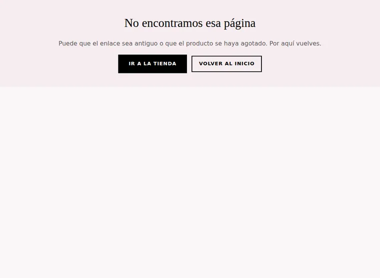 Página no encontrada