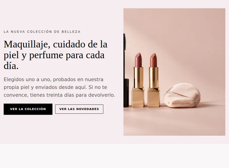 Portada de belleza