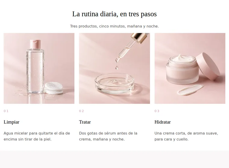 Rutina de cuidado