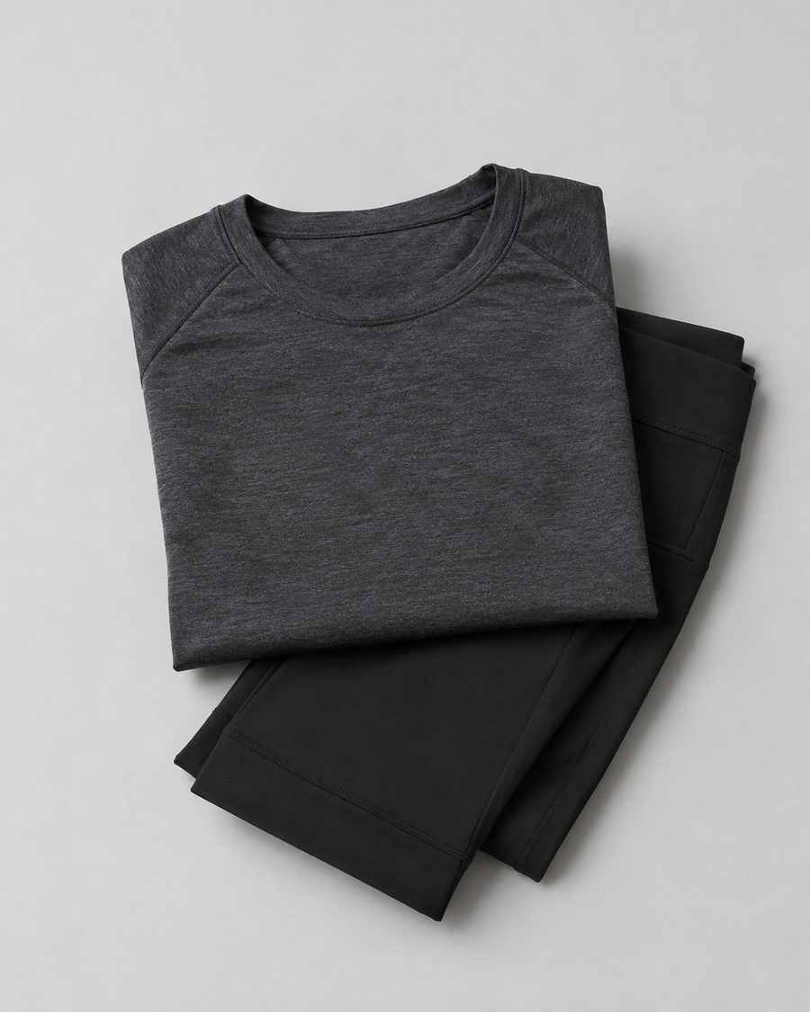 Folded sportswear